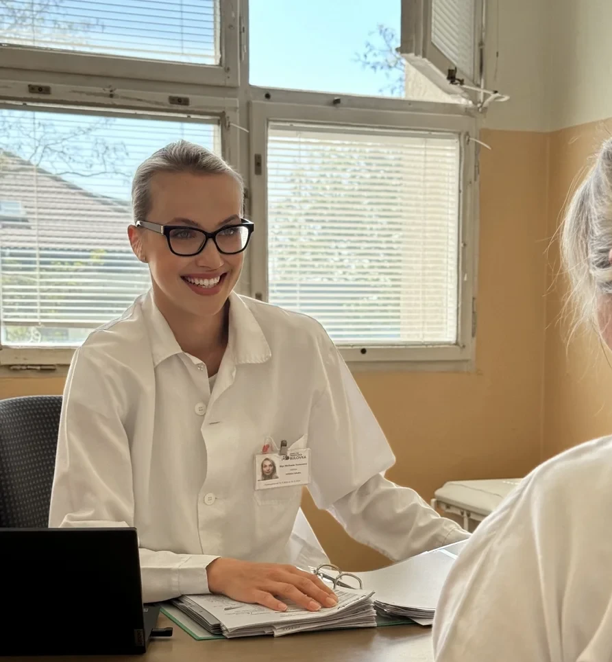 Michaela Tomanová ve výzkumném prostředí